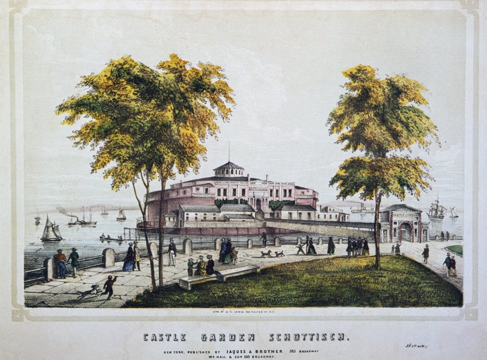 Amazon.com: Castle Garden Ny 1852 Nthe Castle Garden Amusement